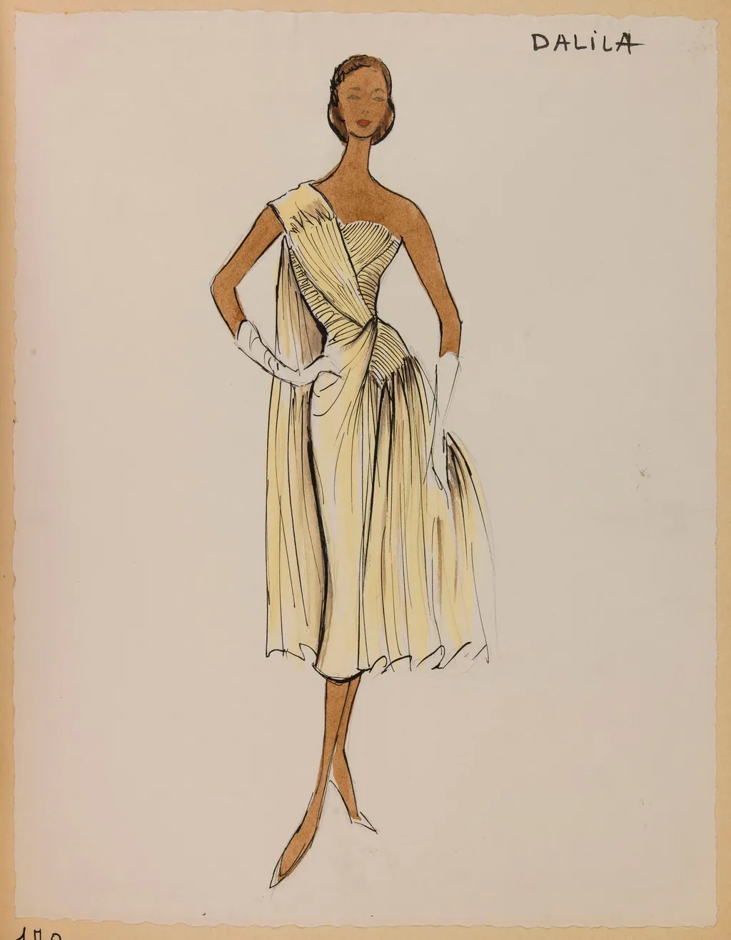 Dalila, by Marie-Louise Carven, 1956