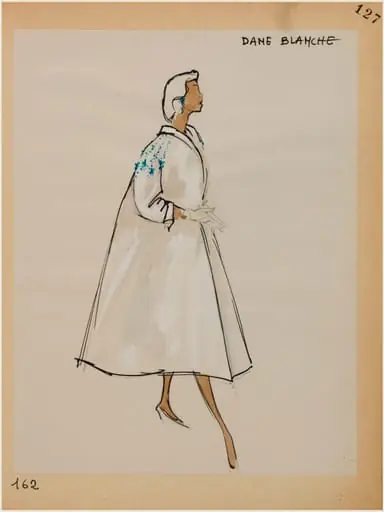 Dame blanche, by Marie-Louise Carven