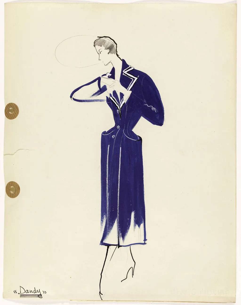 'Dandy', by Marie-Louise Carven, 1949