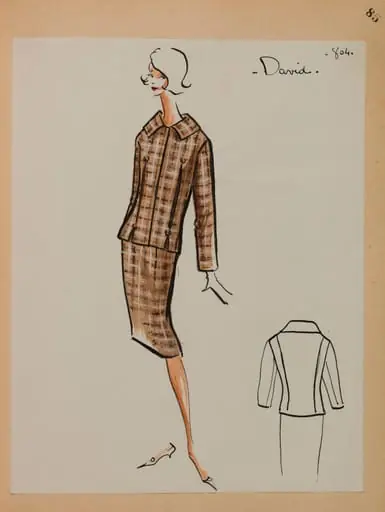 David, by Marie-Louise Carven, 1958