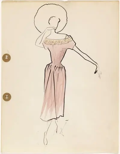 dessin de collection, by Marie-Louise Carven