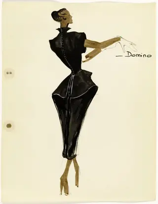 'Domino', by Marie-Louise Carven, 1951
