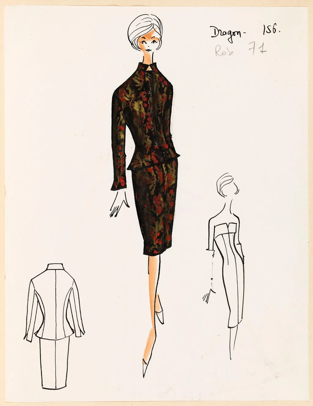 Dragon, by Marie-Louise Carven, 1959
