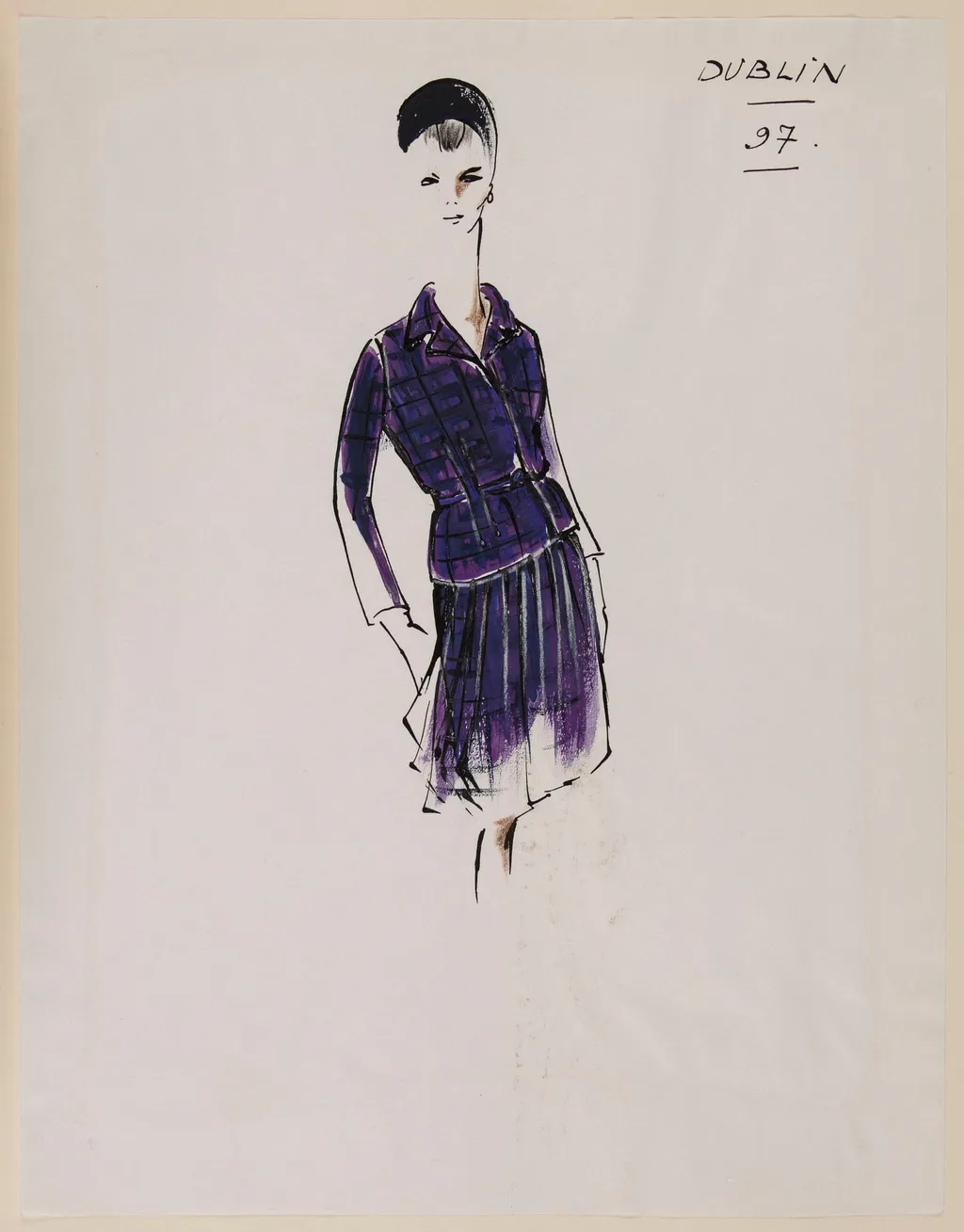 Dublin, by Marie-Louise Carven, 1963