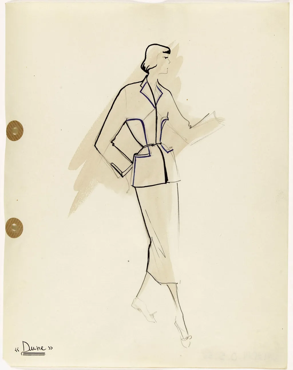 'Dune', by Marie-Louise Carven, 1949