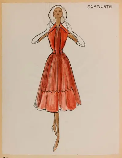 Ecarlate, by Marie-Louise Carven