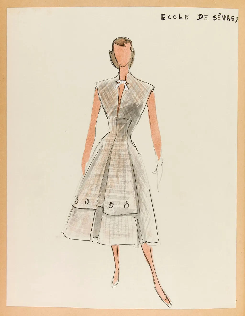 Ecole de Sèvres, by Marie-Louise Carven, 1955