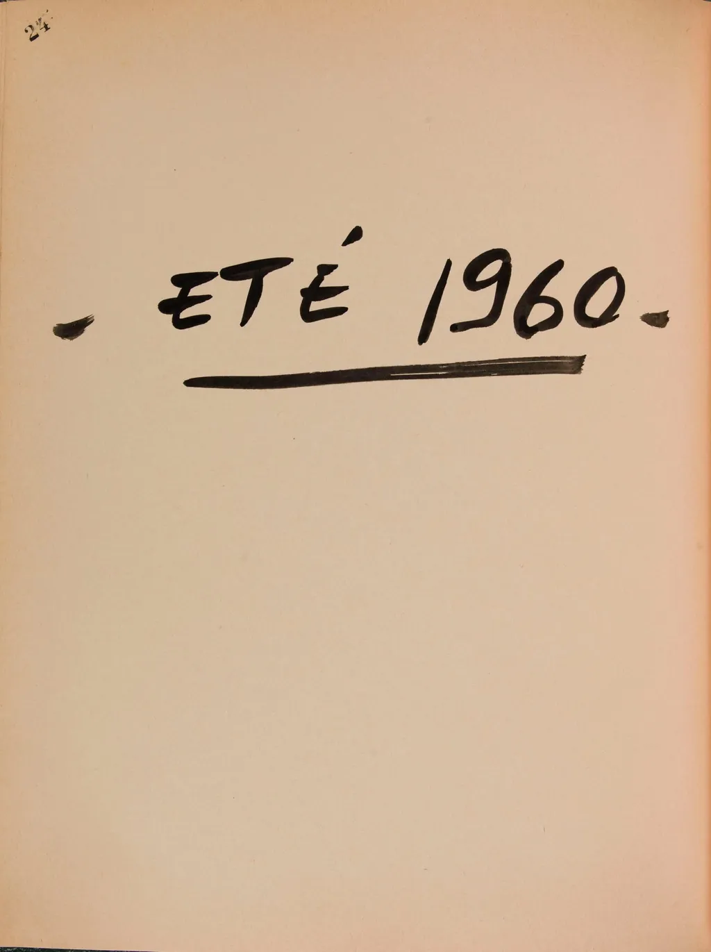 Eté 1960, by Marie-Louise Carven, 1959