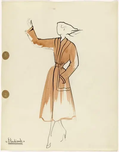 'Etudiante', by Marie-Louise Carven