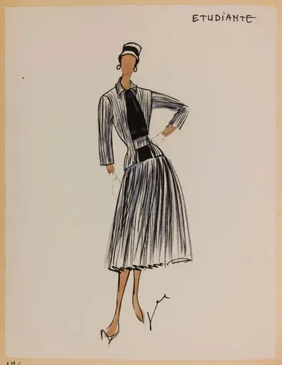 Etudiante, by Marie-Louise Carven