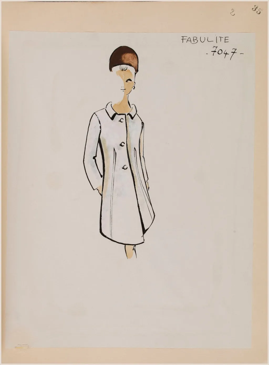 Fabulite, by Marie-Louise Carven, 1965