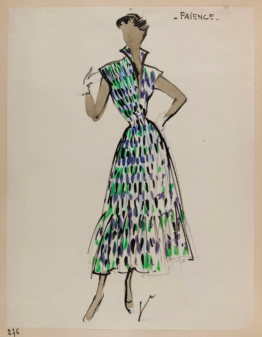 Faïence, by Marie-Louise Carven, 1952