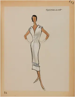 Fanfreluche, by Marie-Louise Carven, 1956