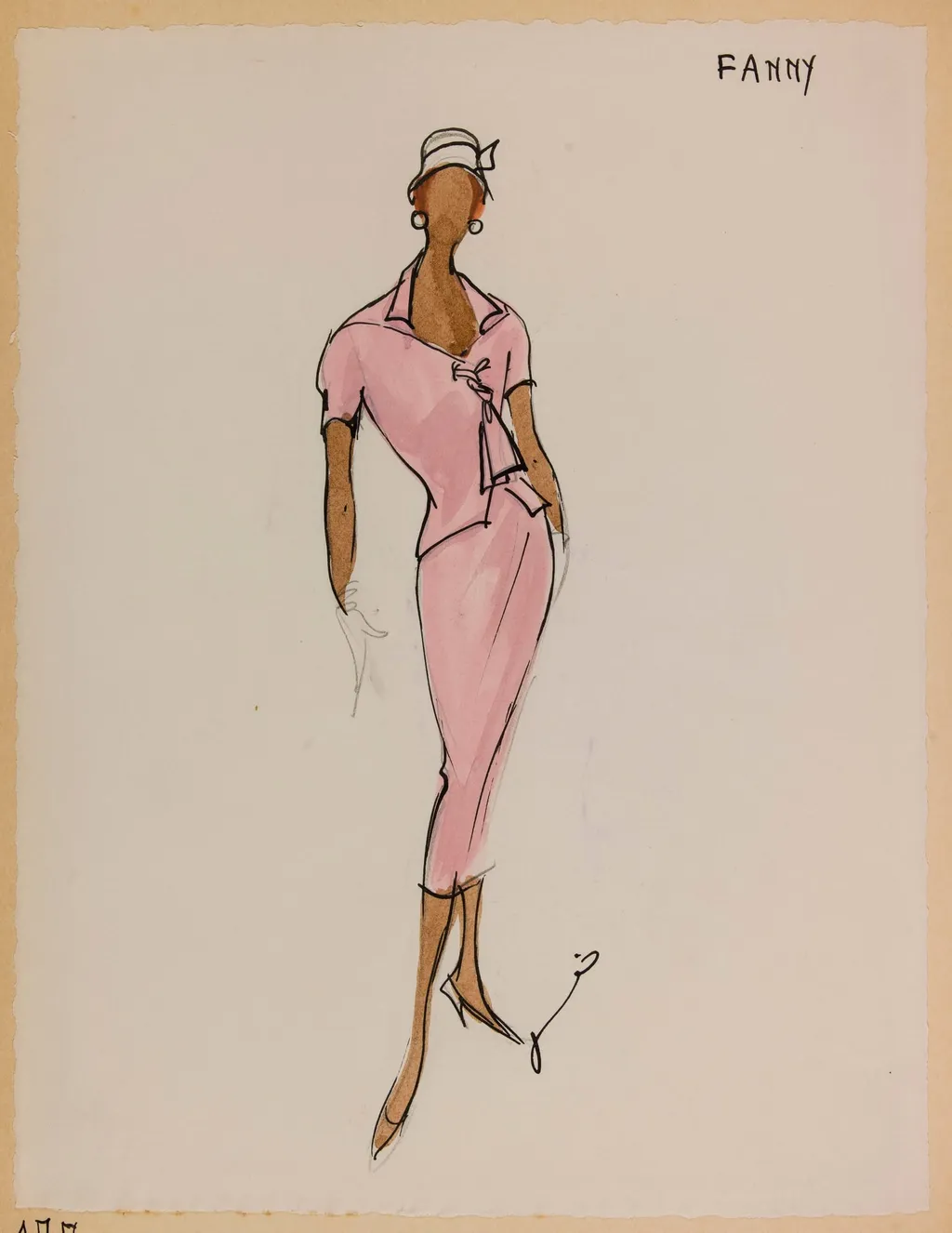 Fanny, by Marie-Louise Carven, 1956