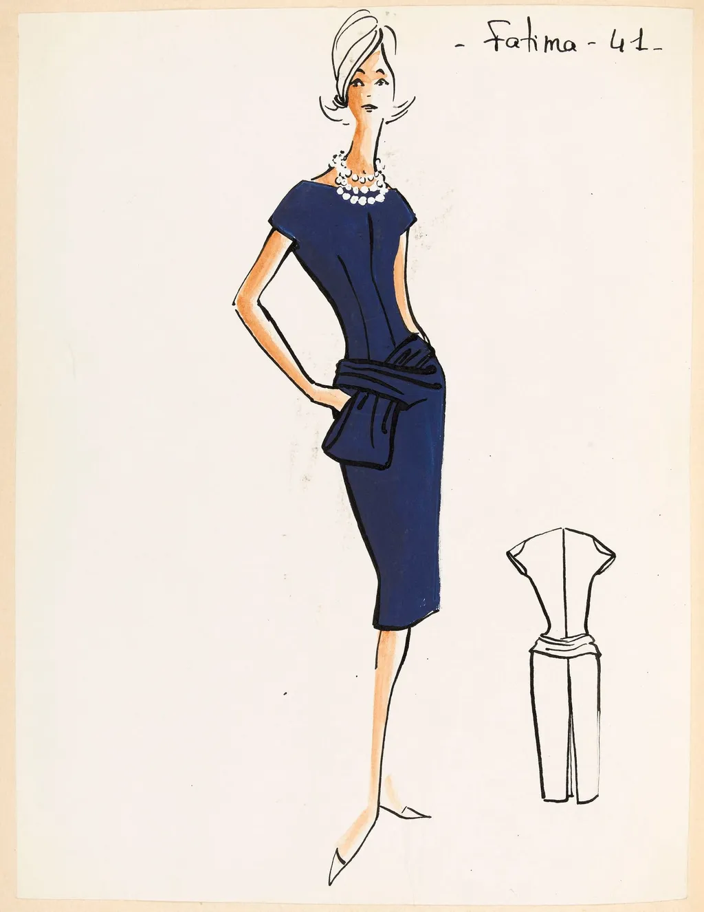 Fatima, by Marie-Louise Carven, 1959