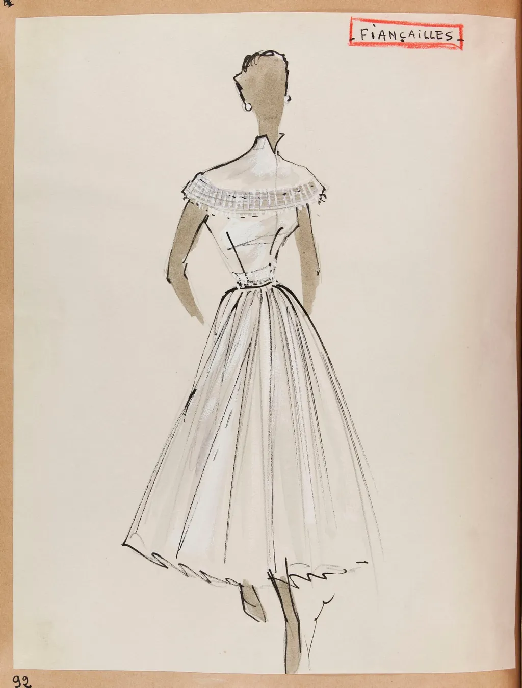 Fiançailles, by Marie-Louise Carven, 1951