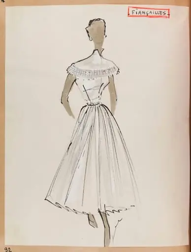 Fiançailles, by Marie-Louise Carven