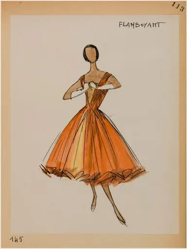 Flamboyant, by Marie-Louise Carven