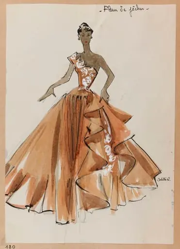 Fleur de pêcher, by Marie-Louise Carven
