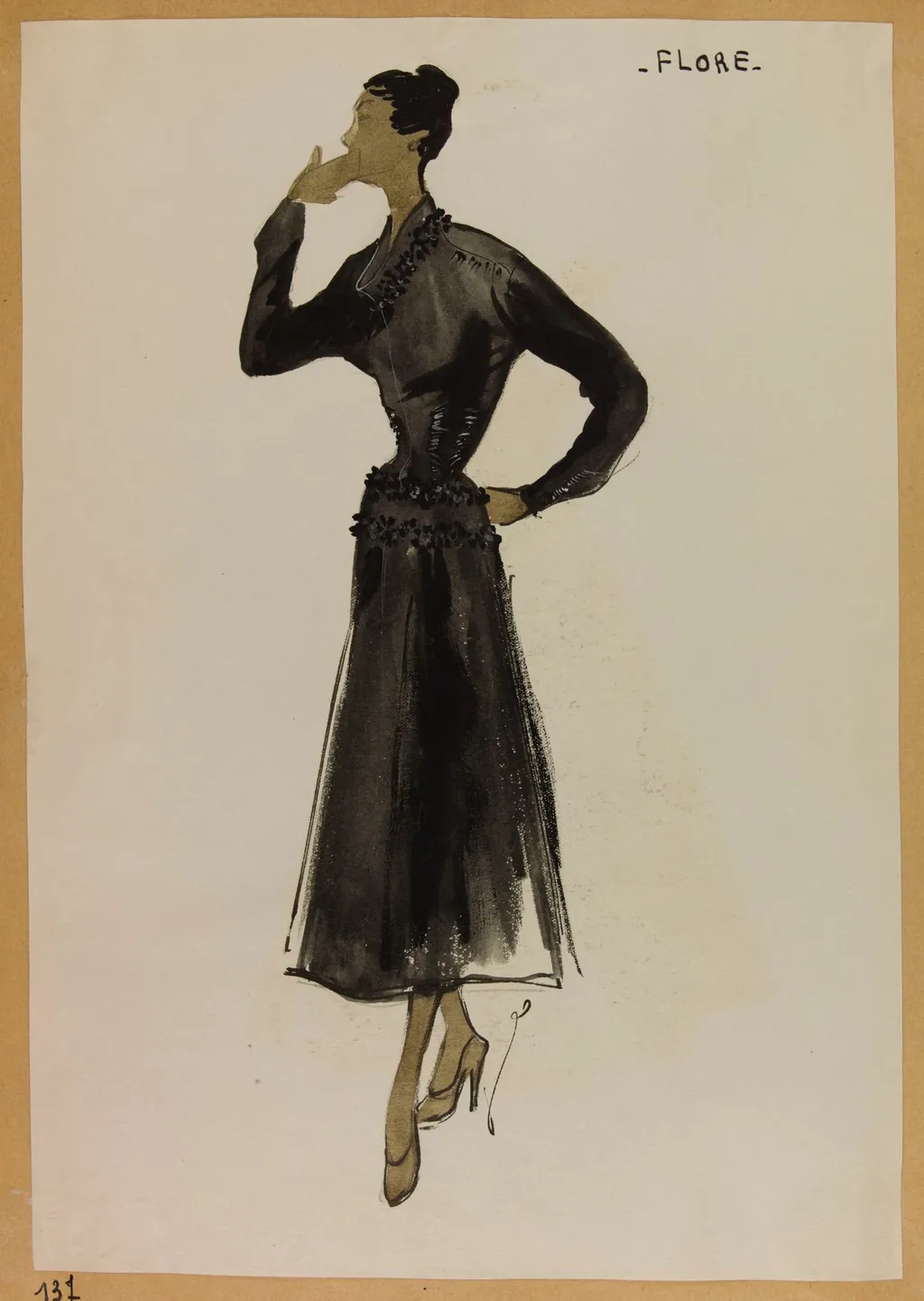 Flore, by Marie-Louise Carven, 1952