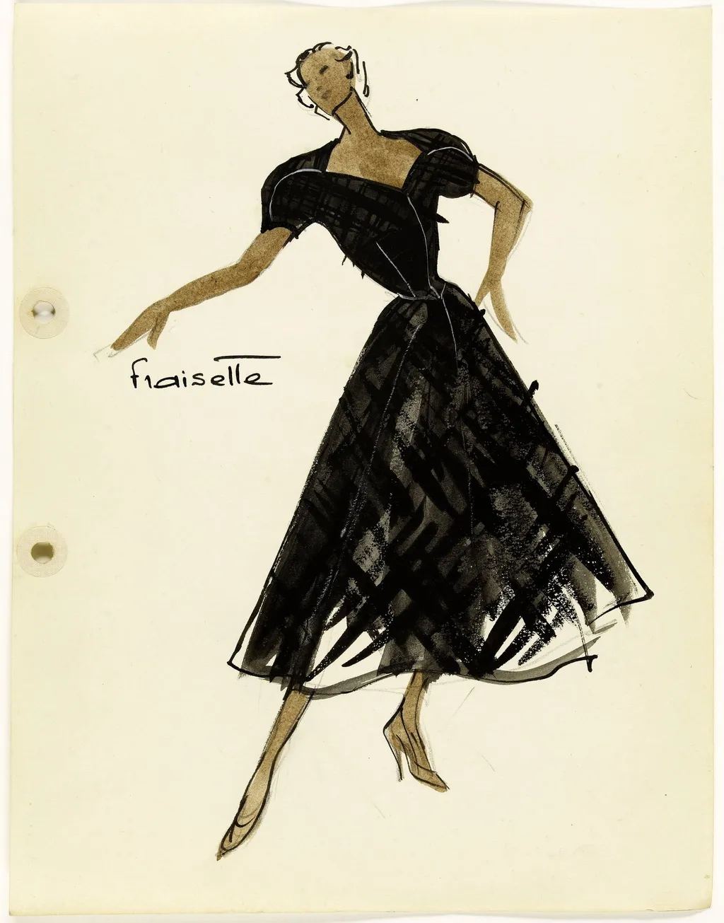 'Fraisette', by Marie-Louise Carven, 1951