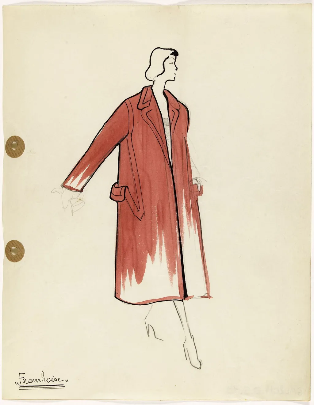 'Framboise', by Marie-Louise Carven, 1949