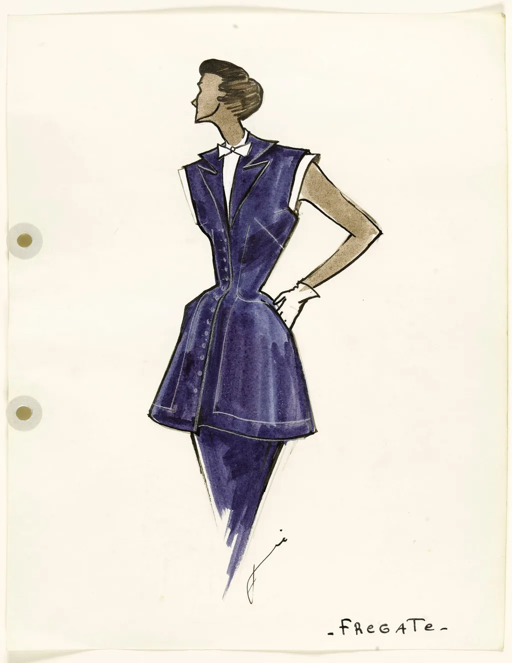 'Fregate', by Marie-Louise Carven, 1951