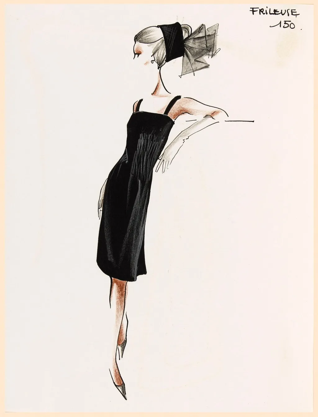 Frileuse, by Marie-Louise Carven, 1962