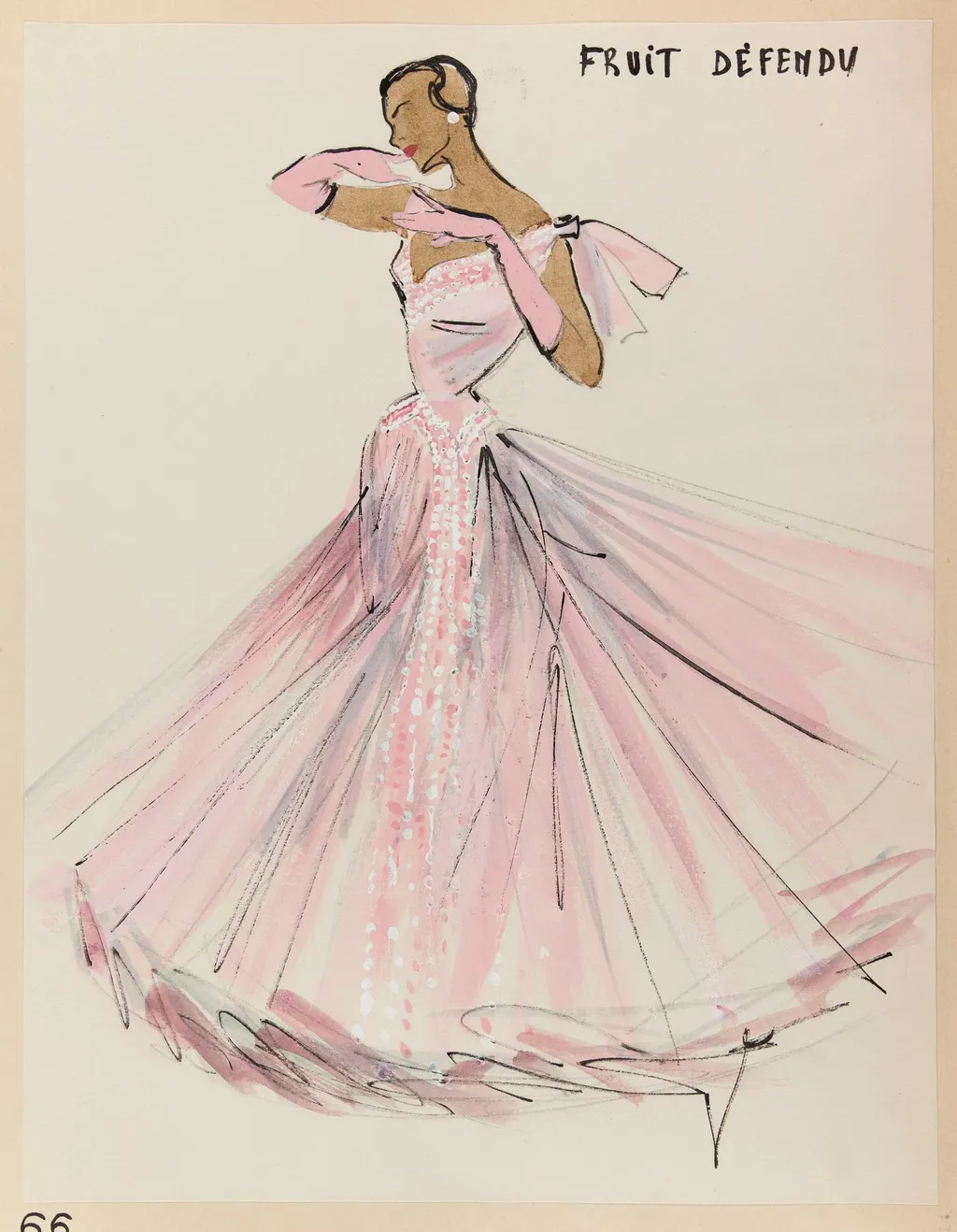 Fruit défendu, by Marie-Louise Carven, 1952