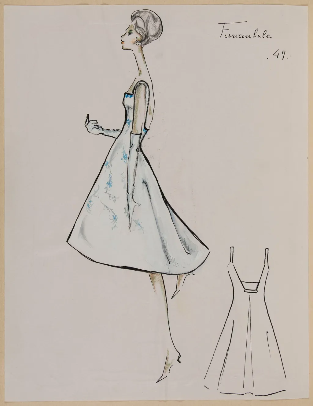Funanbule, by Marie-Louise Carven, 1960