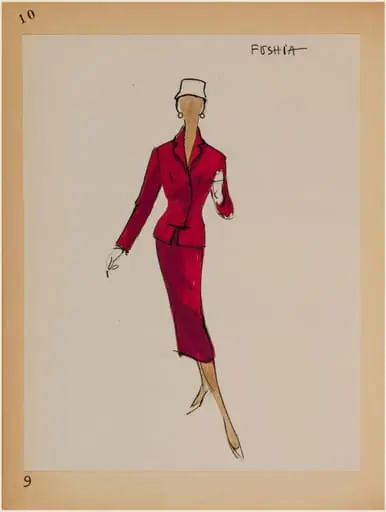 Fushia (sic), by Marie-Louise Carven