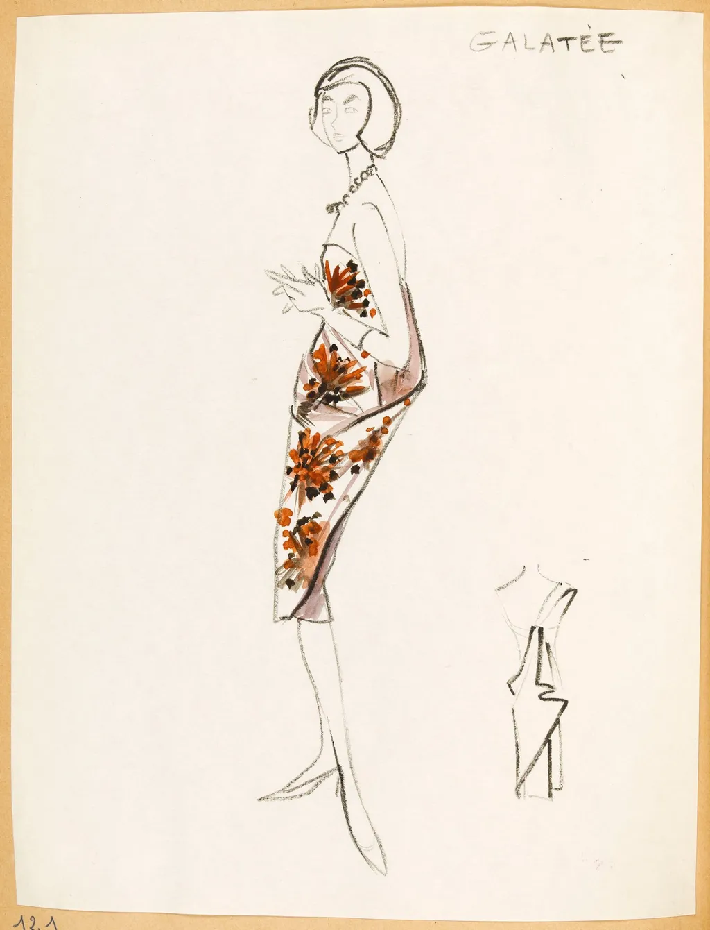 Galatée, by Marie-Louise Carven, 1957