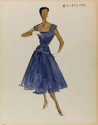 Gaufrette, by Marie-Louise Carven