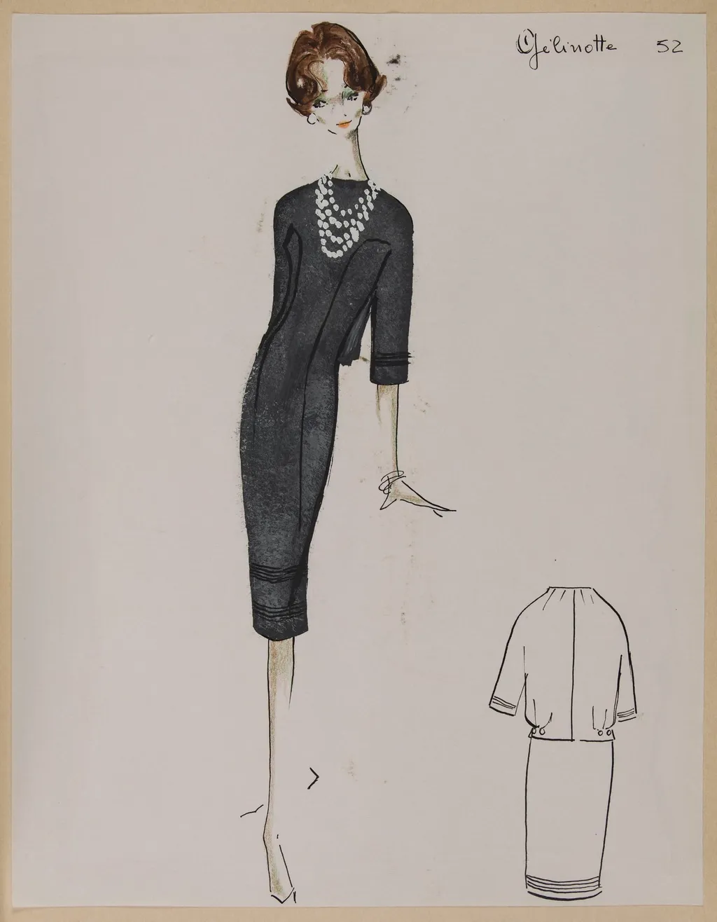 Gélinotte, by Marie-Louise Carven, 1960