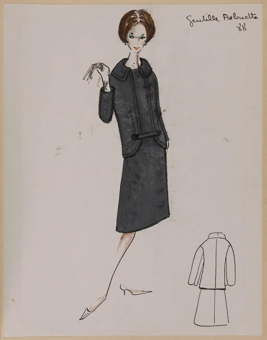 Gentille alouette, by Marie-Louise Carven, 1960