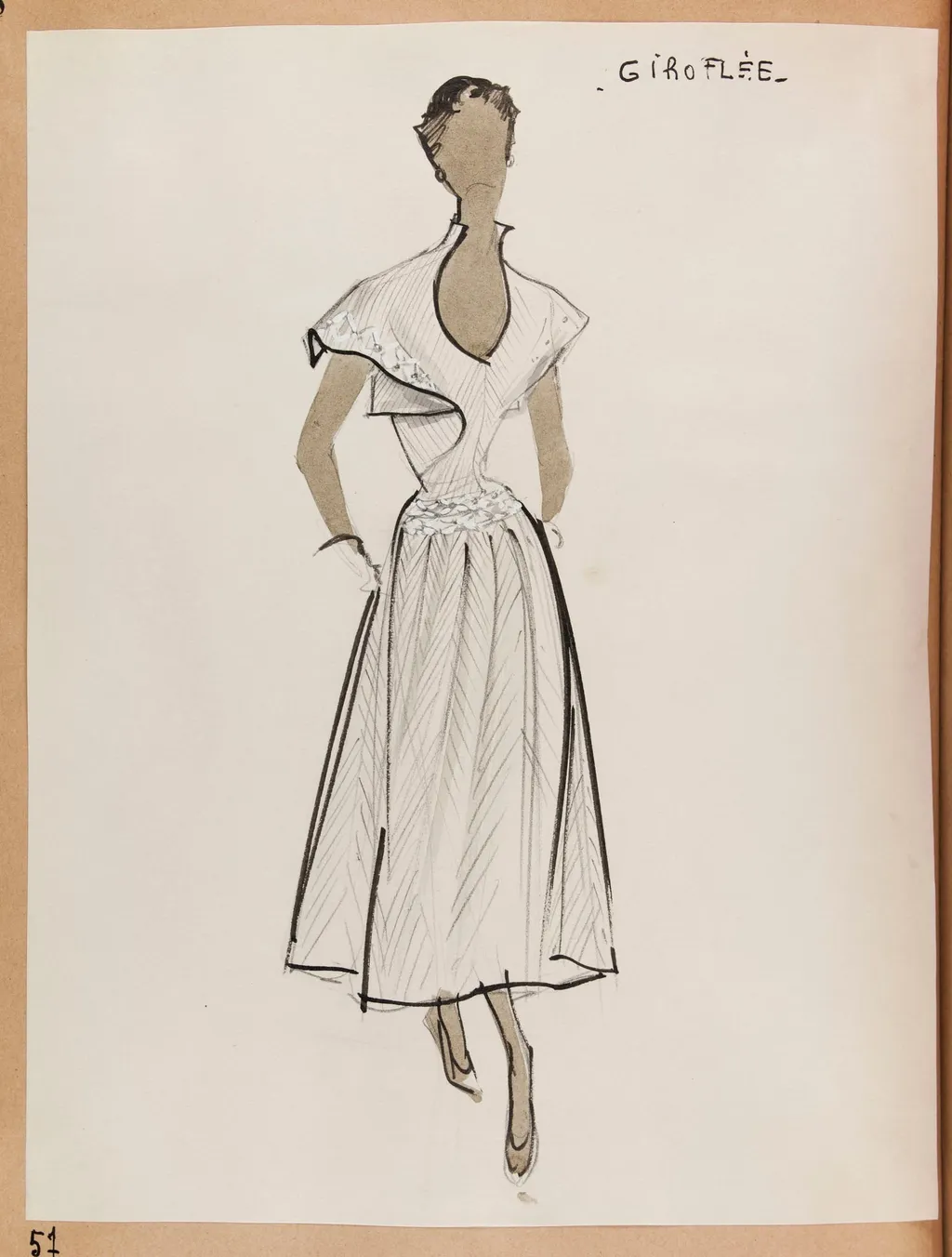 Girolée, by Marie-Louise Carven, 1951