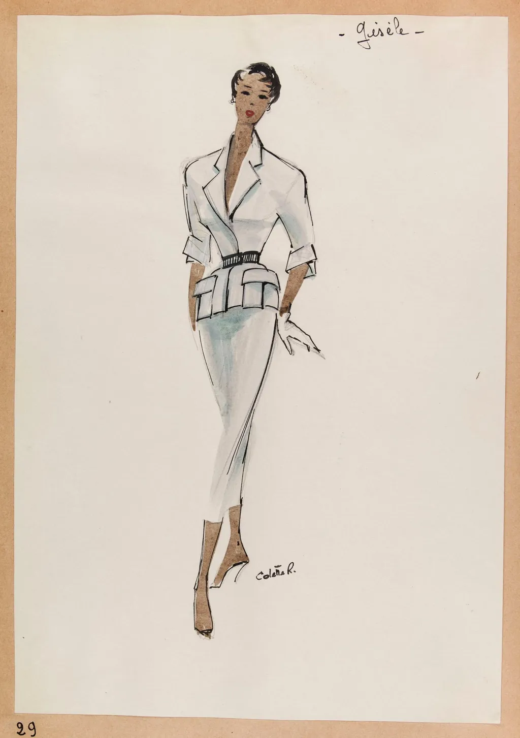 Gisèle, by Marie-Louise Carven, 1951