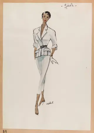 Gisèle, by Marie-Louise Carven, 1951