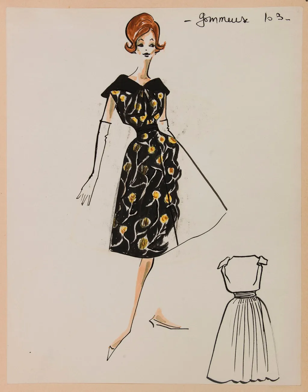 Gommeuse, by Marie-Louise Carven, 1958