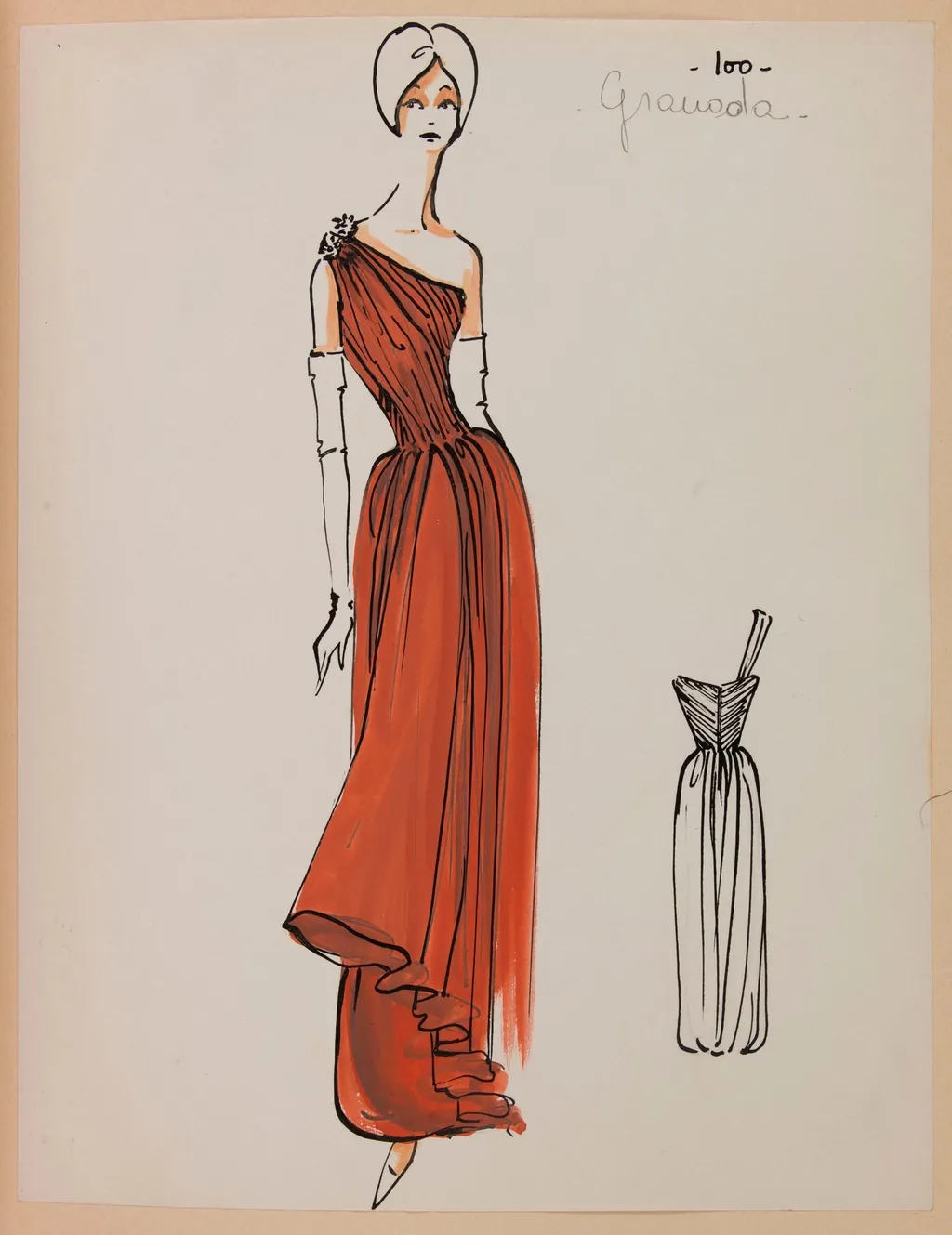 Granada, by Marie-Louise Carven, 1958