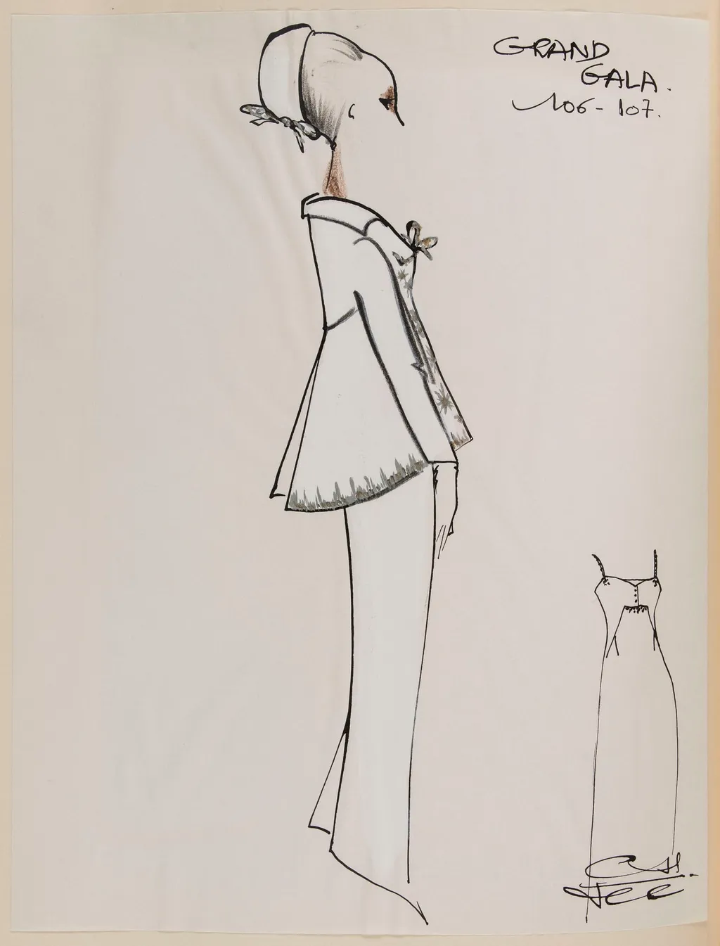 Grand gala, by Marie-Louise Carven, 1963