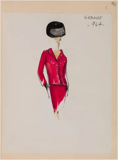 Grenat, by Marie-Louise Carven
