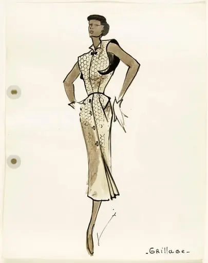 'Grillage', by Marie-Louise Carven