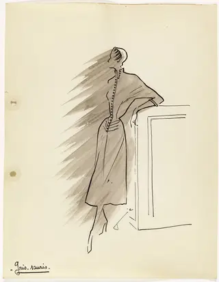 'Gris souris', by Marie-Louise Carven, 1949