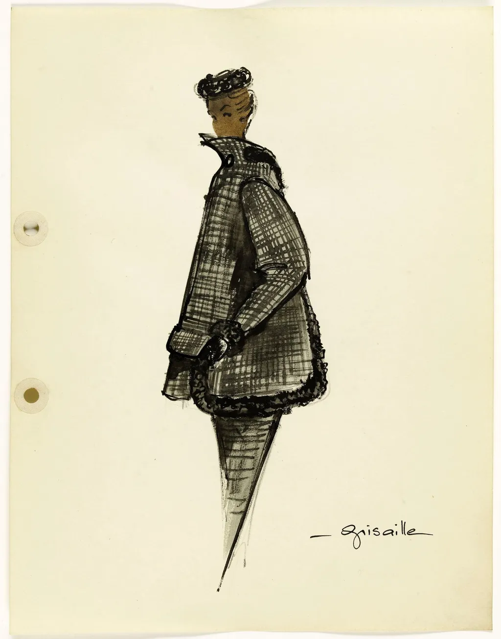 'Grisaille', by Marie-Louise Carven, 1951