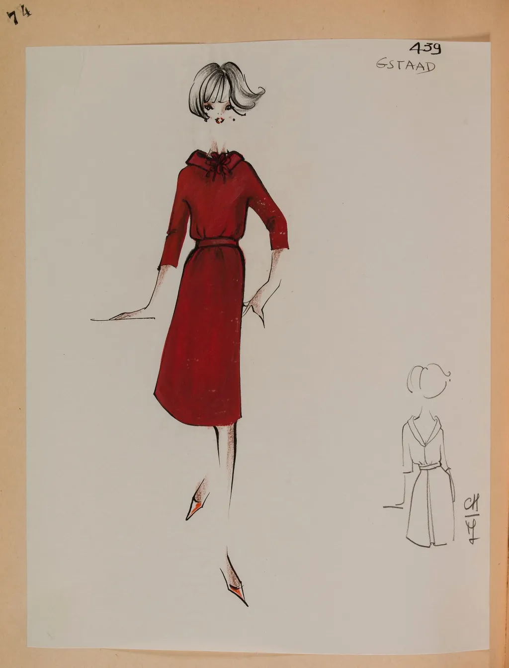 Gstaad, by Marie-Louise Carven, 1963