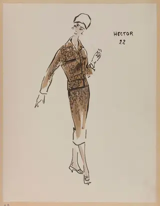 Hector, by Marie-Louise Carven, 1956