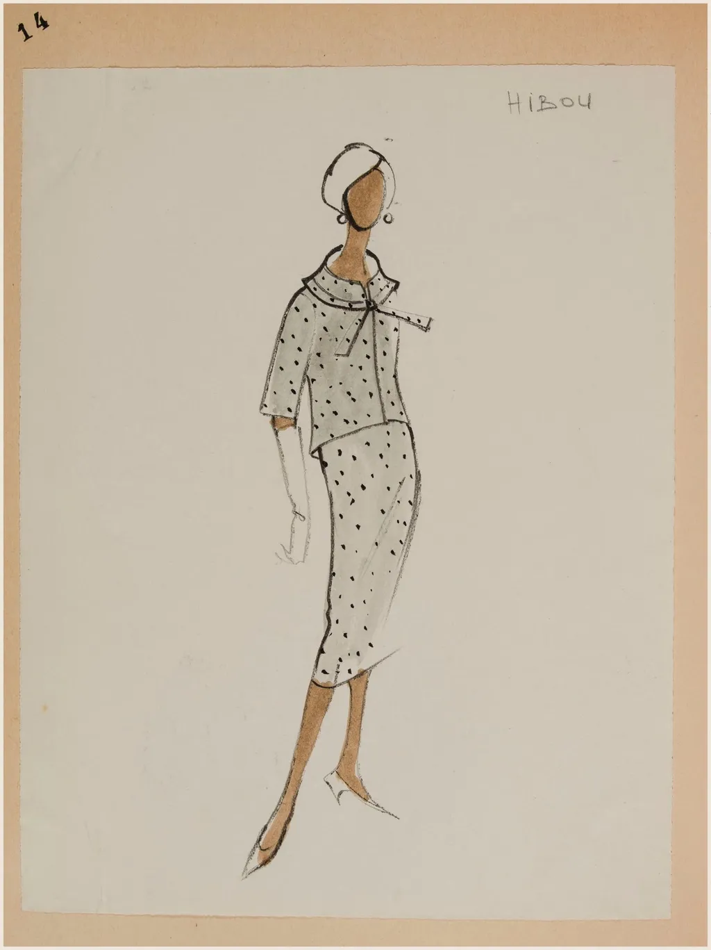 Hibou, by Marie-Louise Carven, 1958