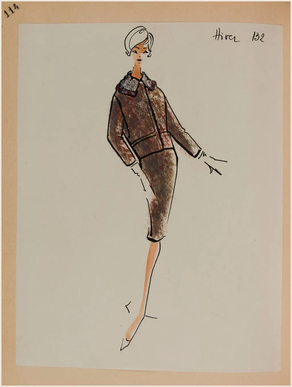 Hiver, by Marie-Louise Carven, 1958