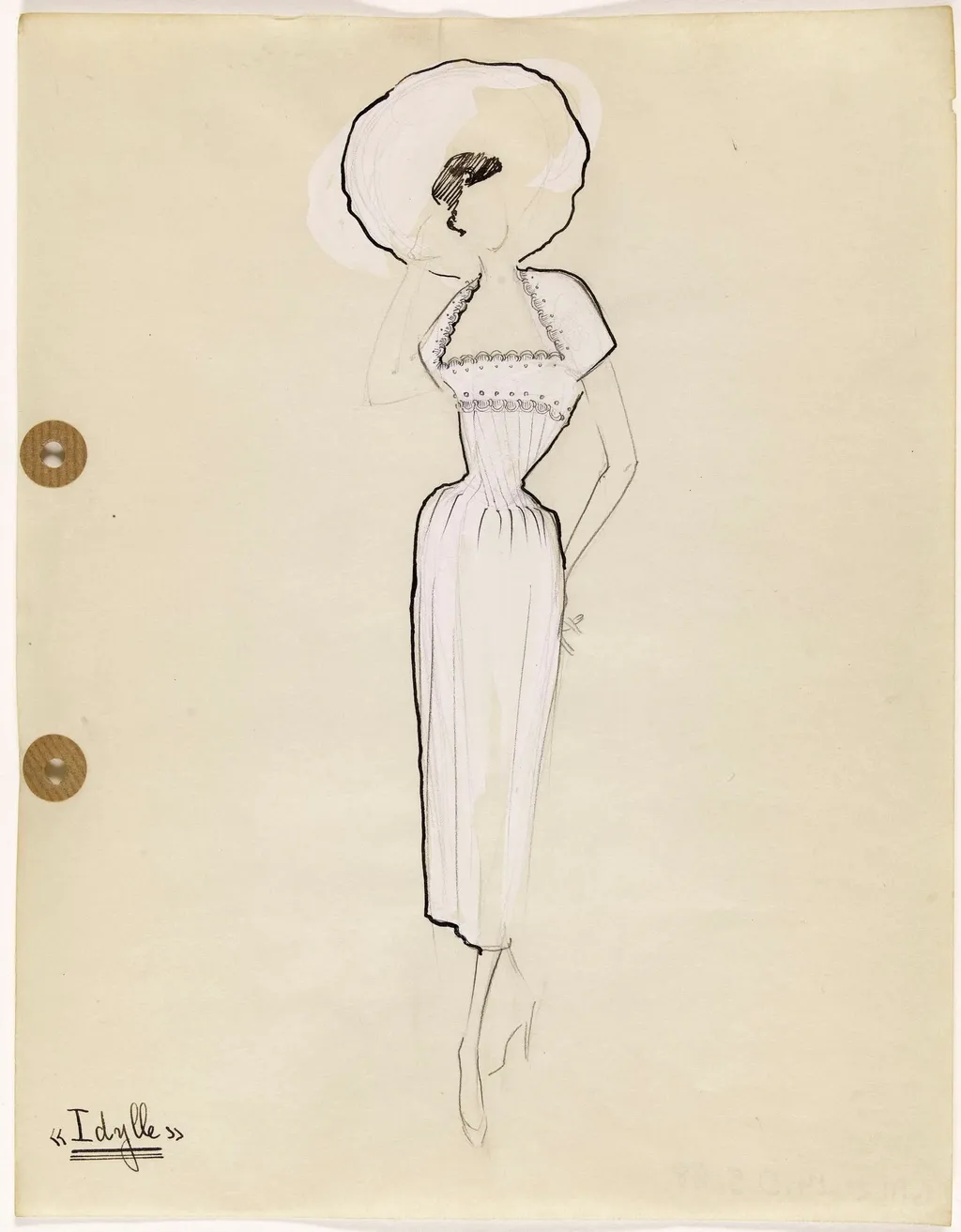 'Idylle', by Marie-Louise Carven, 1949